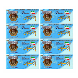 سکه گرمی طلا 18 عیار پارسیان وزن 0.05 گرم بسته ۸ عددی