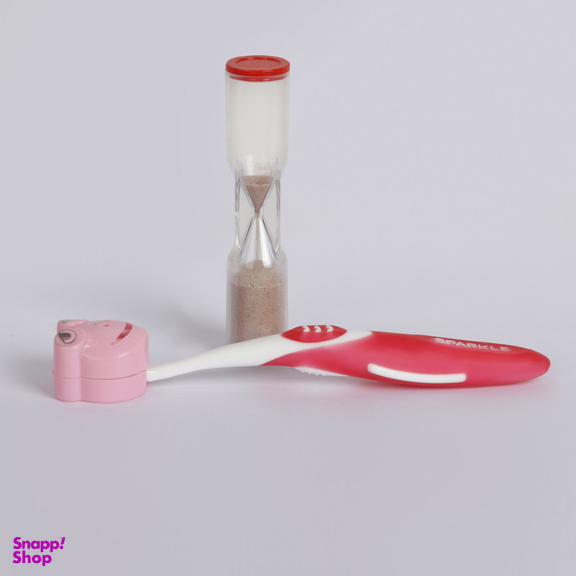 مسواک اسپارکل مدل toy S9 با برس متوسط مجموعه 3 عددی