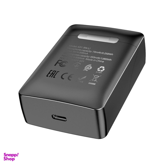 میکروفن یقه ای هوکو مدل S31 STREAM FOR IPHONE