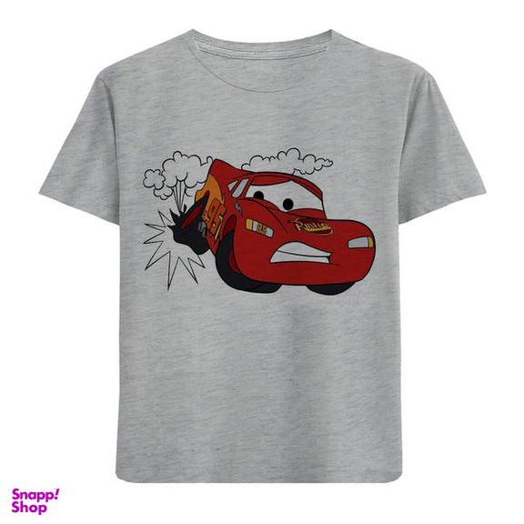 تیشرت آستین کوتاه بچگانه طرح ماشین قرمز مدل F823