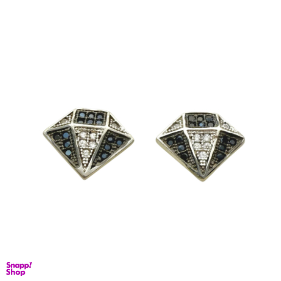 گوشواره نقره زنانه مدل الماس کد 441220 EAR