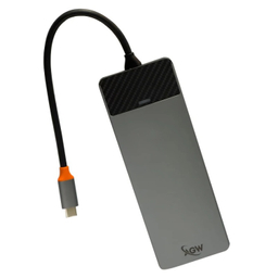 USB هاب 12 پورت Type-C ای جی دبلیو مدل Linker