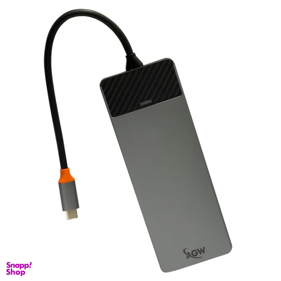 USB هاب 12 پورت Type-C ای جی دبلیو مدل Linker