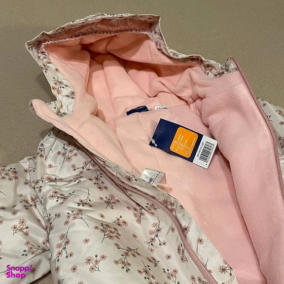 کاپشن سرهمی نوزاد لوپیلو مدل گلدار کد 25632