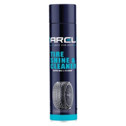 اسپری براق کننده لاستیک خودرو آرل کد A14 حجم 750 میلی‌ لیتر