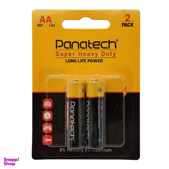 باتری قلمی پاناتک مدل Super Heavy Duty R 6P بسته 24 عددی