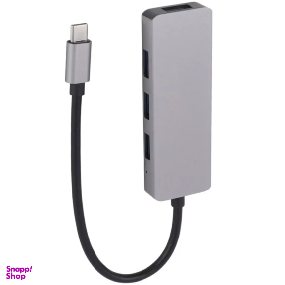 USB هاب 4 پورت تایپ سی پی‌ نت مدل P-3612