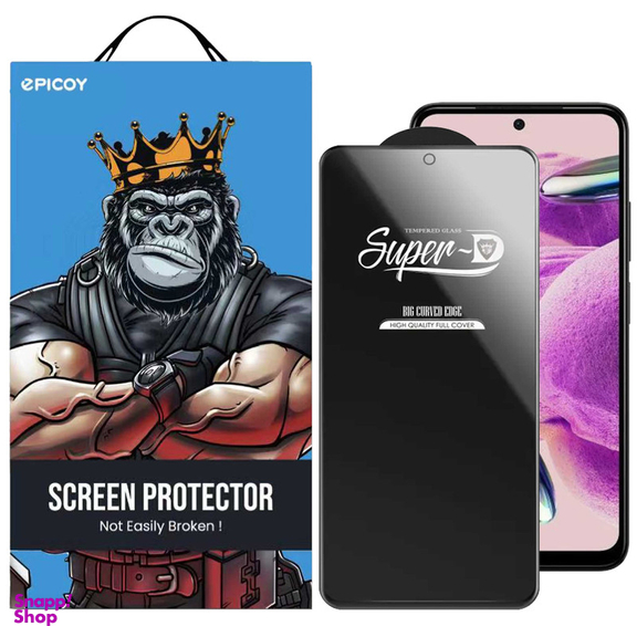 محافظ صفحه نمایش اپیکوی مدل Super 5D مناسب برای گوشی موبایل شیائومی Redmi Note 12S/Redmi Note 11S 4G/Poco M4 Pro 4G