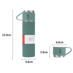 فلاسک مدل سه گنجایش 0.5 لیتر به همراه لیوان بسته 3 عددی