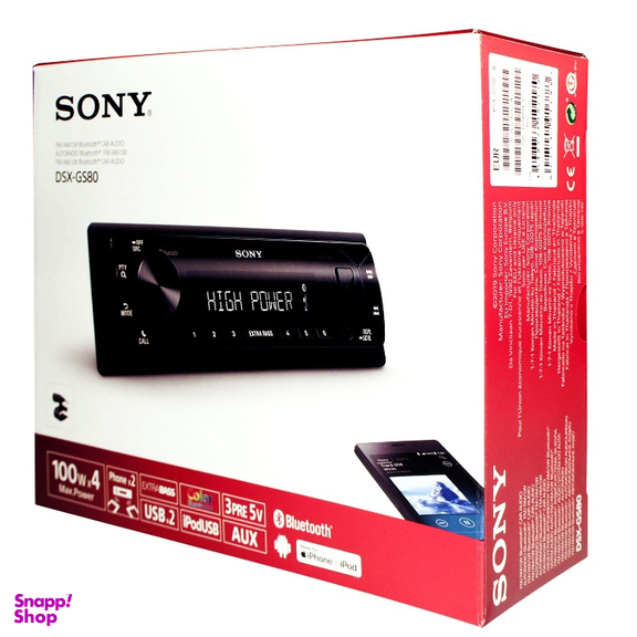 دستگاه پخش خودرو سونی مدل gs80