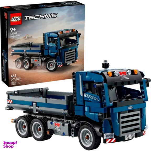ساختنی لگو سری Technic مدل کامیون کمپرسی کد 42203