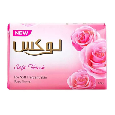 صابون شستشو لوکس مدل رز فرانسوی وزن 90 گرم بسته 6 عددی