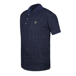 پولوشرت مردانه تکنیک پلاس 07 کد TS-165-SO رنگ سرمه ای