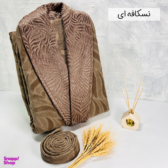 حوله پالتویی بهباف آذر مدل فولیا سایز 115