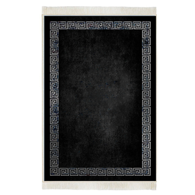 فرش ماشینی چاپی بدون تار و پود هانوکس مدل ورساچ ساده کد HAM.429.1