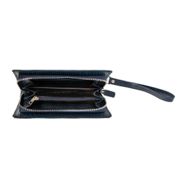 کیف پول چرم کروکو مدل سانوی