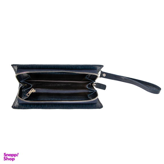 کیف پول چرم کروکو مدل سانوی