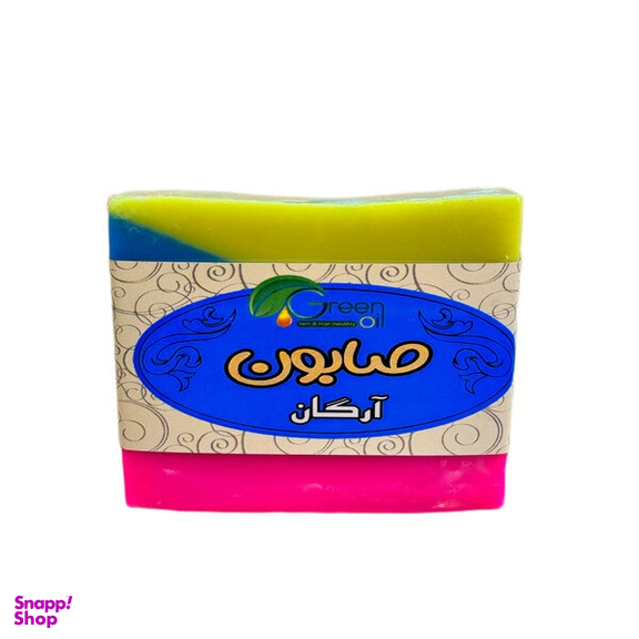 صابون پوست گرین اویل مدل ارگان وزن 100 گرم