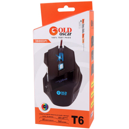 ماوس باسیم مخصوص بازی گلد اسکار مدل Gold Ocar T6