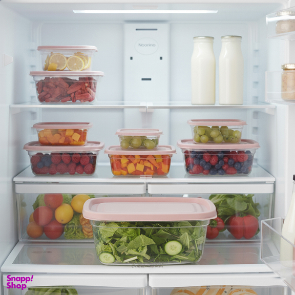 ظروف نگهدارنده 12 پارچه نورینو مدل آیرینا