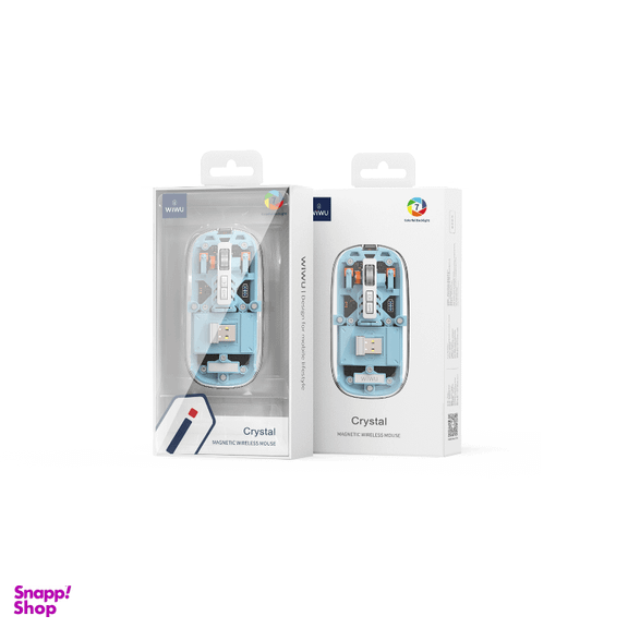 ماوس گیمینگ دو حالته ویوو طرح شفاف مدل WM105