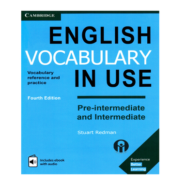 کتاب English Vocabulary In Use Pre-Intermediate اثر Stuart Redman انتشارات الوند پویان به همراه سی دی