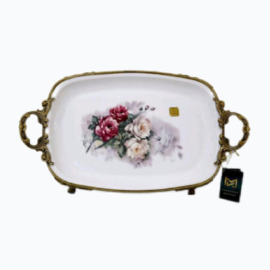 دیس هتلی دسته برنج انتیک میراکل لیموژ کد 180