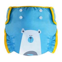 شورت آموزشی کودک وی کر مدل دکمه دار طرح bear boy کد A808