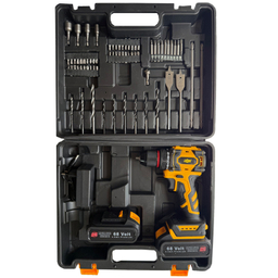 دریل پیچ گوشتی شارژی جاب مدل JB-68 MAX EDITION مجموعه 40 عددی