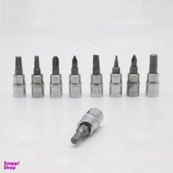 آچار بکس اپکس مدل SMT-3/8 INCH-APX1542--TAIWAN-SOCKET TOOLS SET مجموعه 42 عددی