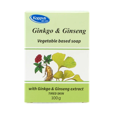 صابون شستشو کاپوس اسکین کر مدل Ginkgo and Ginseng وزن 100 گرم