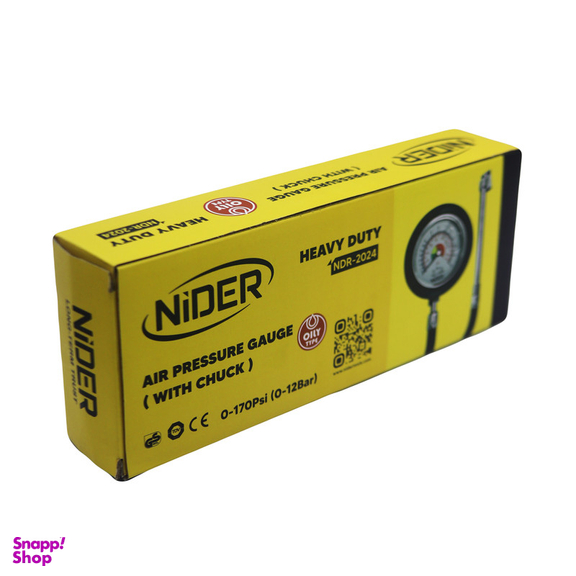 درجه باد روغنی نیدر کد YP- KAMIOINI-NDR-2024-170PSI/12BAR