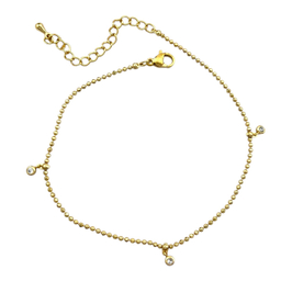 پابند زنانه ژوپینگ مدل البرنادو نگین دار کد A4583