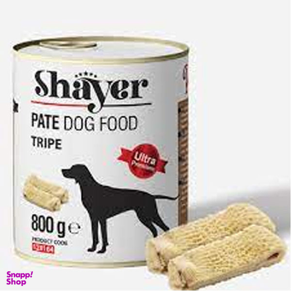 کنسرو غذای سگ شایر مدل Tripe وزن 800 گرم