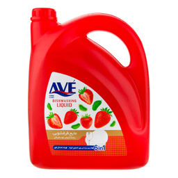 مایع ظرفشویی اوه رایحه توت فرنگی وزن 3750 گرم