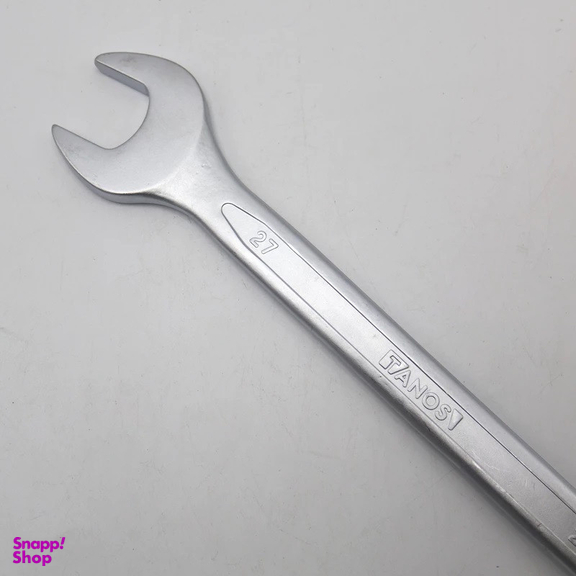 آچار یکسر تخت و یکسر رینگی تانوس مدل SMT-TAKHT RING-27MM-TANOS سایز 27 میلی متر