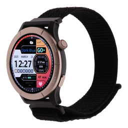 ساعت هوشمند 45 میلی متری دارک بلو مدل AmazWatch B با بند پلی استری