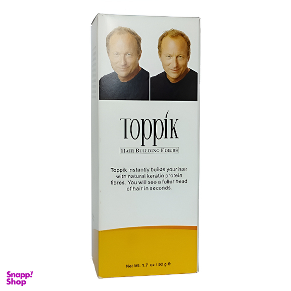 پودر پرپشت کننده مو تاپیک مدل FIBER رنگ قرمز