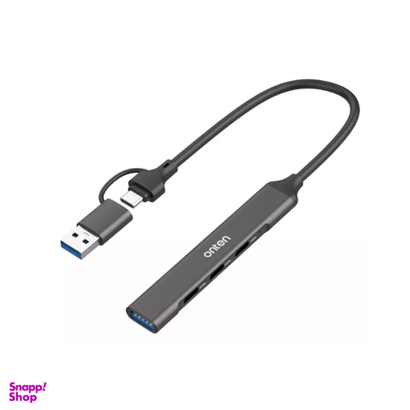 هاب 4 پورت USB 3.0 اونتن مدل ONT-UCA9703 با قابلیت OTG