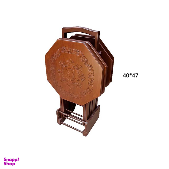 میز عسلی کیفی مدل HS/CNC مجموعه 4 عددی
