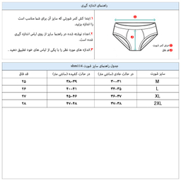 شورت مردانه اسلیپ کلونت کد shm114 بسته 3 عددی