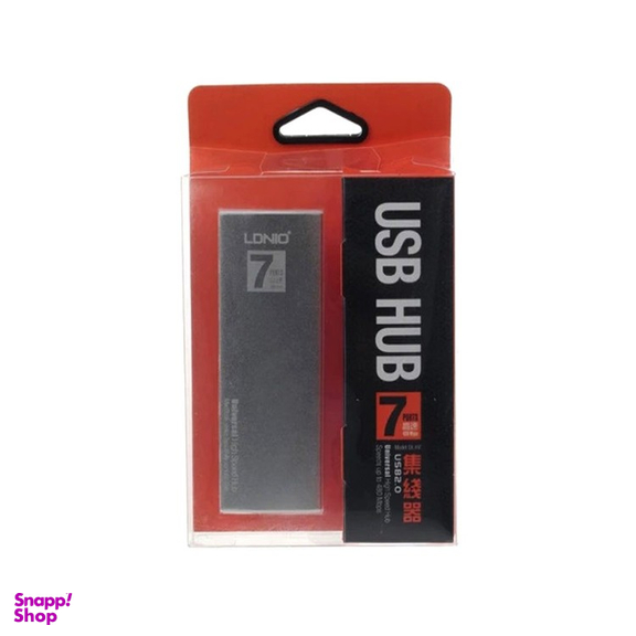 USB هاب 7 پورت مدل الدینیو مدل DL-H7 کد 0057