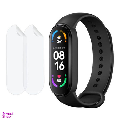 مچ بند هوشمند شیائومی مدل mi band 7 به همراه دو عدد محفظ صفحه نمایش