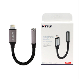 مبدل لایتنینگ به جک 3.5 میلی متر نیتو مدل NX017
