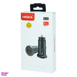 شارژر فندکی هیسکا مدل CC-301Q به همراه کابل USB Type-C