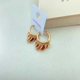 گوشواره زنانه ژوپینگ مدل سکه کد E4298