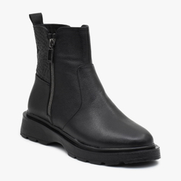 نیم بوت چرم طبیعی زنانه چرم تهران مدل P19M