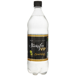 آب گازدار لیمویی کریستال حجم ۱ لیتر بسته 6 عددی