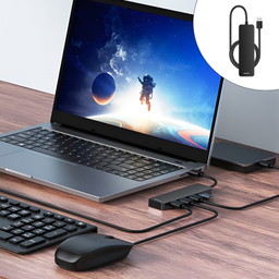هاب 4 پورت USB 3.0 بیسوس مدل BS-OH080 100cm