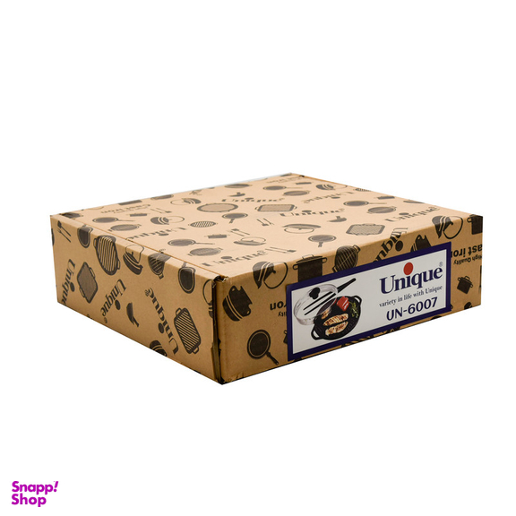 تابه گریل یونیک مدل گرد کد 6007 سایز 28